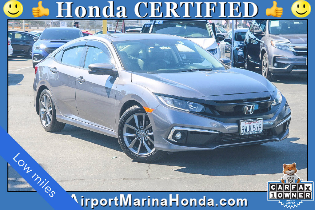 Certified 2021 Honda Civic EX-L image 1