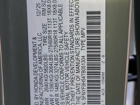 New 2026 Honda Passport TrailSport image 33