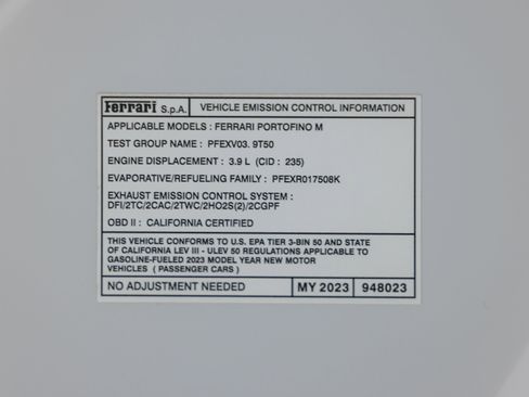 Certified 2023 Ferrari Portofino M RWD image 76