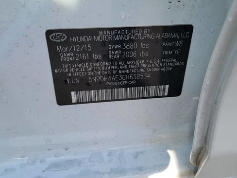 Used 2016 Hyundai Elantra SE w/ Option Group 02 image 35