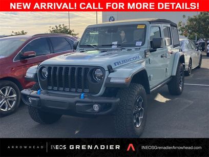 Used 2023 Jeep Wrangler Unlimited Rubicon 4xe w/ Steel Bumper Group
