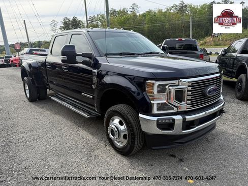 Used 2021 Ford F350 Lariat w/ Lariat Ultimate Package AWD/4WD image 4
