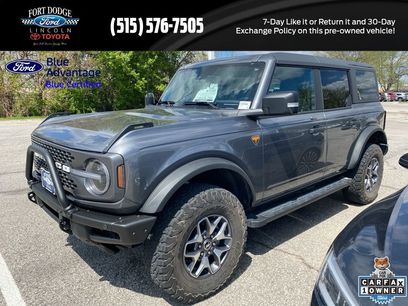 Certified 2023 Ford Bronco Badlands