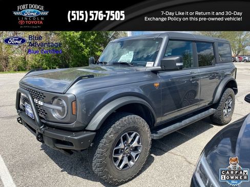 Certified 2023 Ford Bronco Badlands AWD/4WD image 1