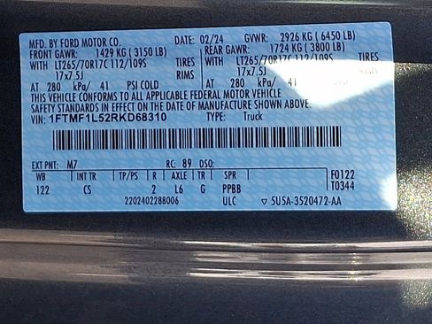 Used 2024 Ford F150 XL w/ Equipment Group 103A High image 27