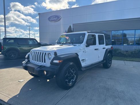 Used 2021 Jeep Wrangler Unlimited Sport image 2