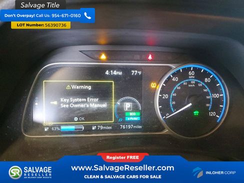 Used 2018 Nissan Leaf SV w/ SV Technology Package FWD image 12