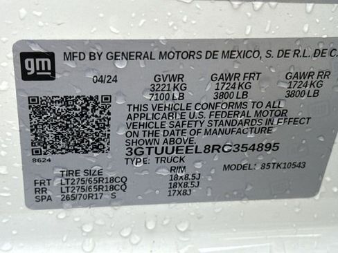 Certified 2024 GMC Sierra 1500 AT4 w/ AT4 Premium Package image 30