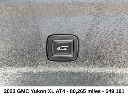 Used 2023 GMC Yukon XL AT4 image 36