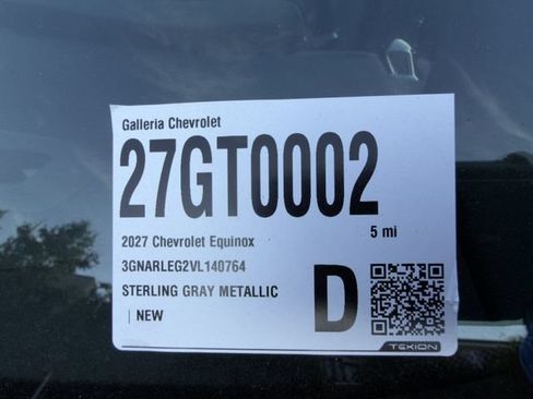New 2027 Chevrolet Equinox RS w/ Safety and Technology Package FWD image 21