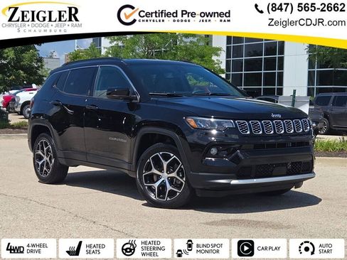 Used 2024 Jeep Compass Limited AWD/4WD image 1