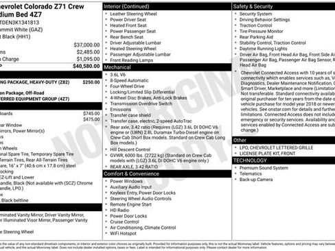 Used 2019 Chevrolet Colorado Z71 image 11