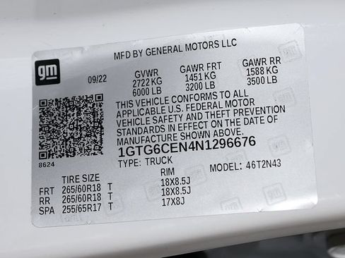 Used 2022 GMC Canyon Elevation w/ Trailering Package AWD/4WD image 36