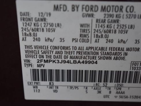 Used 2020 Ford Edge SEL w/ Convenience Package FWD image 16
