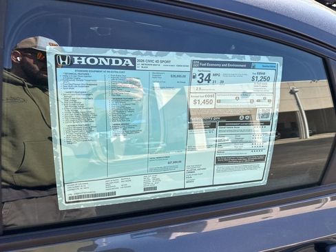 New 2026 Honda Civic Sport image 11