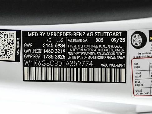 New 2026 Mercedes-Benz S 63 AMG S image 26