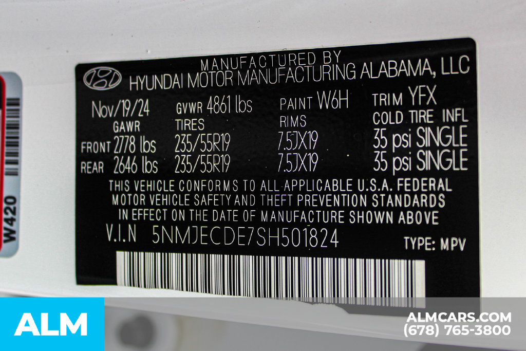 Used 2025 Hyundai Tucson Limited AWD/4WD image 41