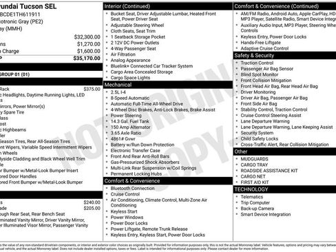 Used 2026 Hyundai Tucson SEL AWD/4WD image 3