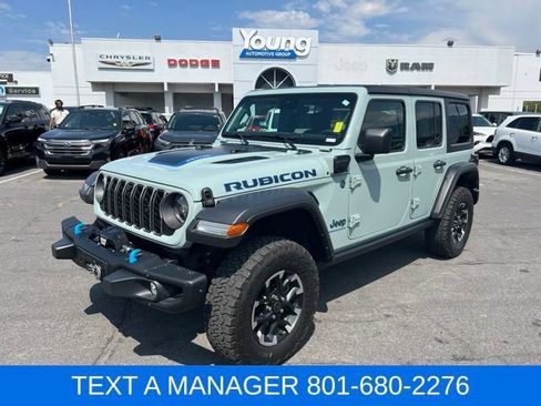 Used 2024 Jeep Wrangler Unlimited Rubicon 4xe w/ Capability Package AWD/4WD image 1
