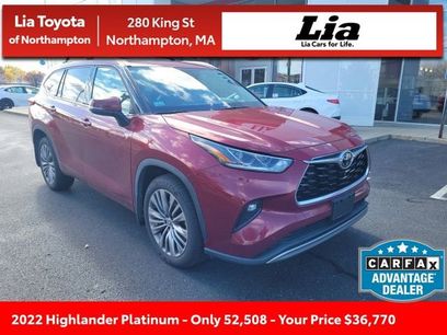 Certified 2022 Toyota Highlander Platinum