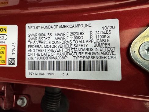 Used 2021 Acura TLX w/ A-SPEC Pkg image 11