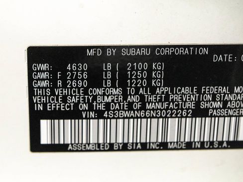 Used 2022 Subaru Legacy Limited AWD/4WD image 44