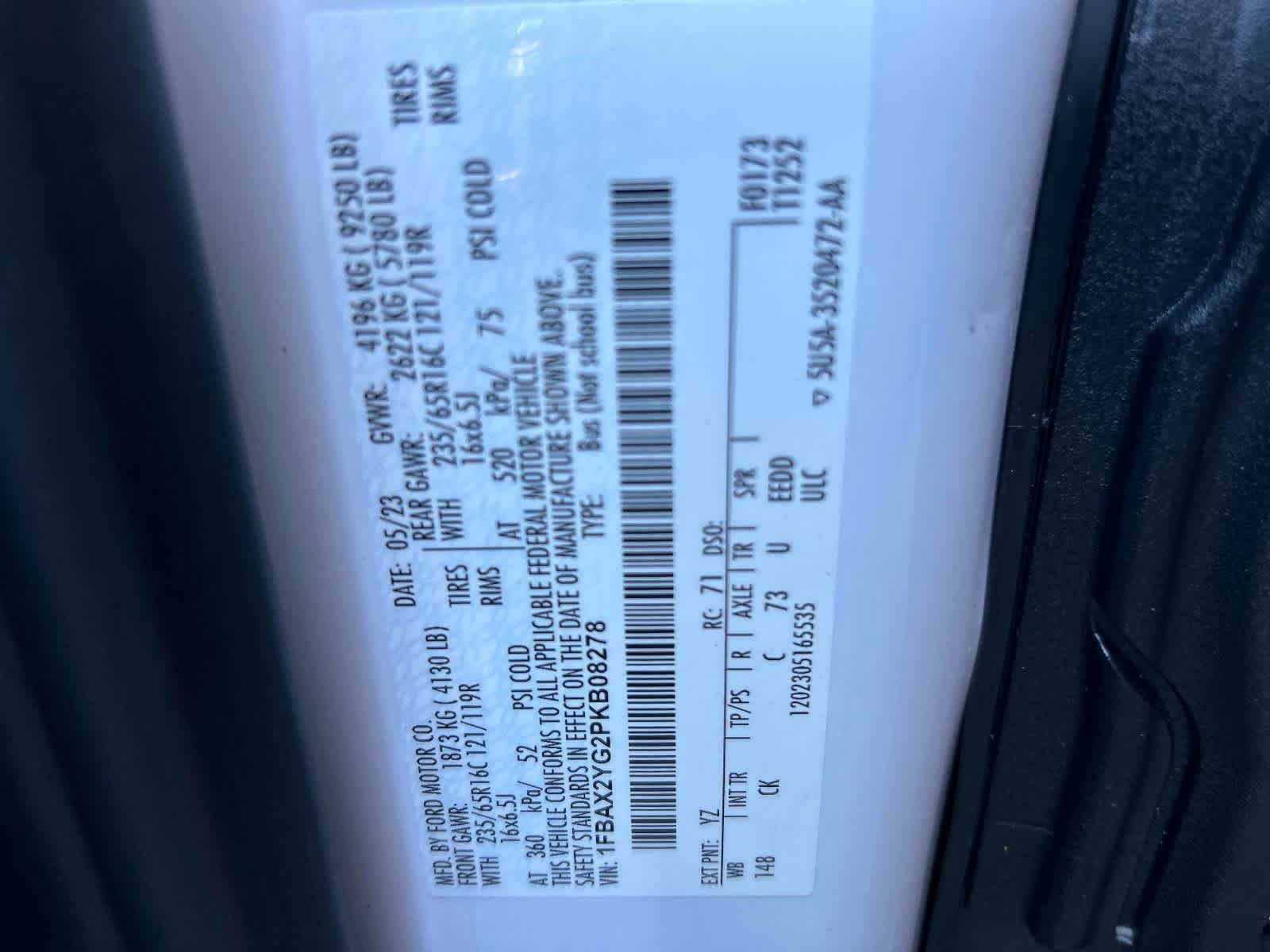 Used 2023 Ford Transit 350 XLT RWD image 38