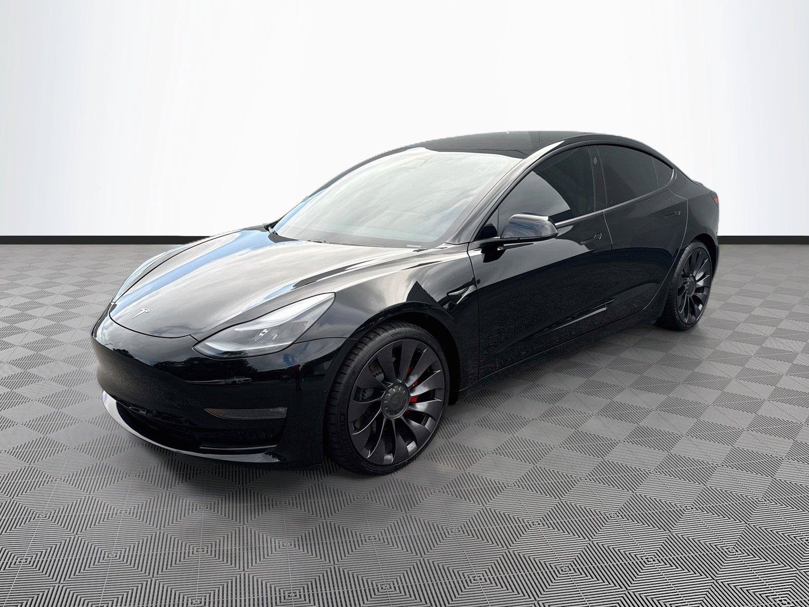 Used 2021 Tesla Model 3 Performance AWD/4WD image 3