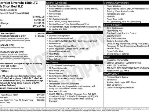 Used 2020 Chevrolet Silverado 1500 LTZ w/ LTZ Plus Package image 2