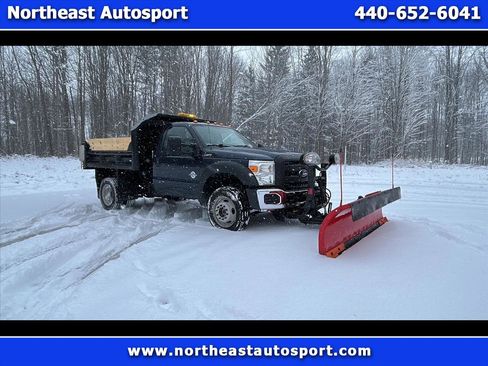 Used 2013 Ford F450 XL w/ Snow Plow Prep Pkg image 1