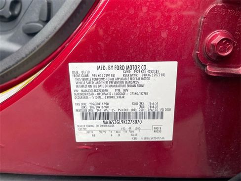 Used 2019 Ford EcoSport SE w/ SE Convenience Package image 34