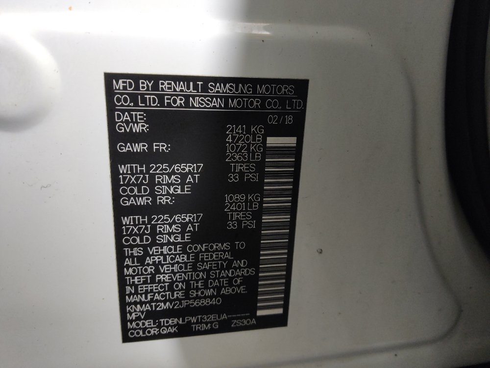Used 2018 Nissan Rogue S AWD/4WD image 33