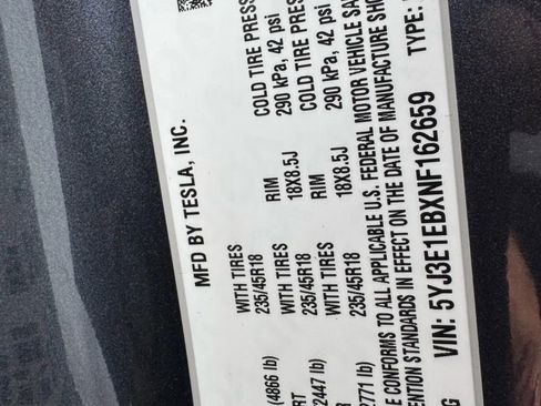 Used 2022 Tesla Model 3 Long Range image 32