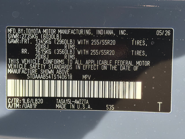 Used 2026 Toyota Grand Highlander AWD image 34