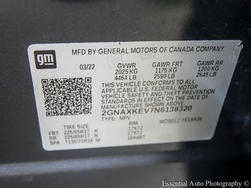 Used 2022 Chevrolet Equinox LT FWD image 26
