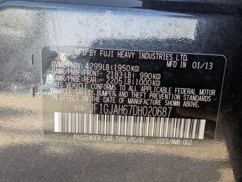 Used 2013 Subaru Impreza 2.0i Limited image 32