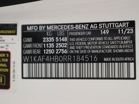 Certified 2024 Mercedes-Benz C 300 4MATIC Sedan image 35