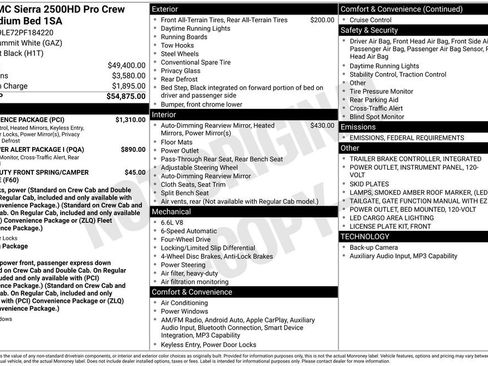 Used 2023 GMC Sierra 2500 Pro w/ Convenience Package image 7