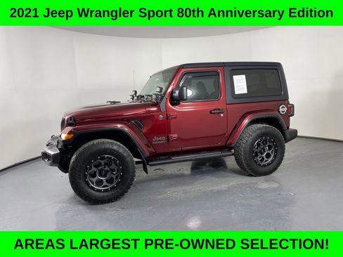Used 2021 Jeep Wrangler Sport image 3