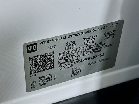Used 2024 Chevrolet Blazer EV RS AWD/4WD image 12