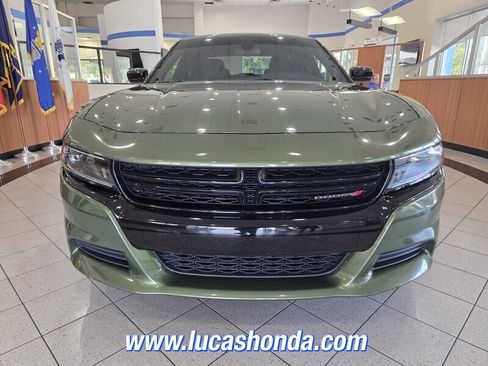 Used 2022 Dodge Charger SXT w/ Blacktop Package RWD image 2