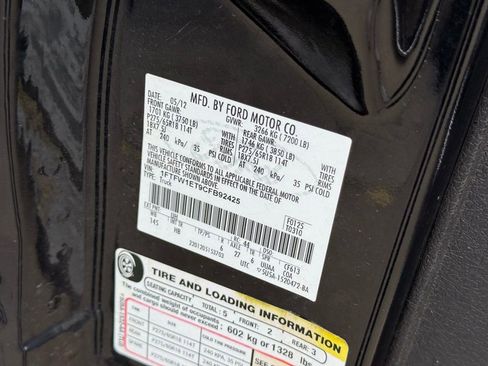 Used 2012 Ford F150 Lariat w/ Lariat Chrome Pkg image 13