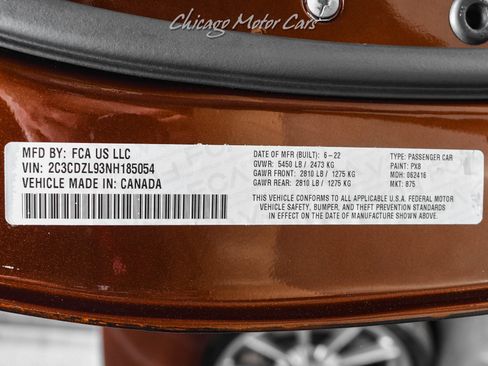 Used 2022 Dodge Challenger SRT Hellcat Redeye RWD image 66
