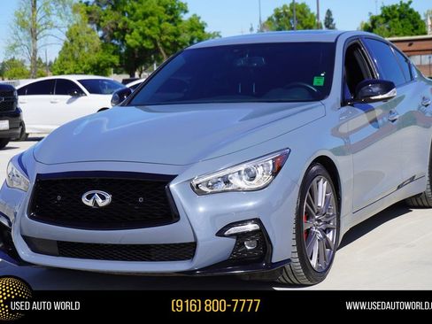 Used 2024 INFINITI Q50 Red Sport 400 image 1