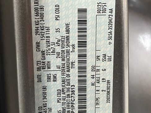 Used 2023 Ford F150 XLT w/ Equipment Group 302A High AWD/4WD image 13