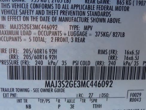 Used 2021 Ford EcoSport SE image 38