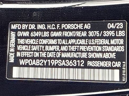 Certified 2023 Porsche Taycan 4S AWD/4WD image 12