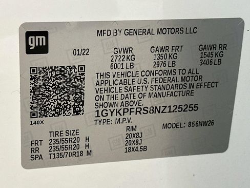 Used 2022 Cadillac XT6 Premium Luxury w/ Platinum Package AWD/4WD image 36
