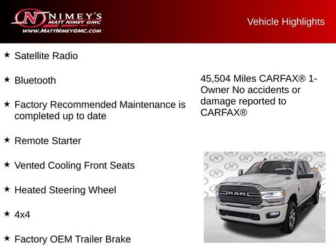 Used 2024 RAM 2500 Laramie AWD/4WD image 10