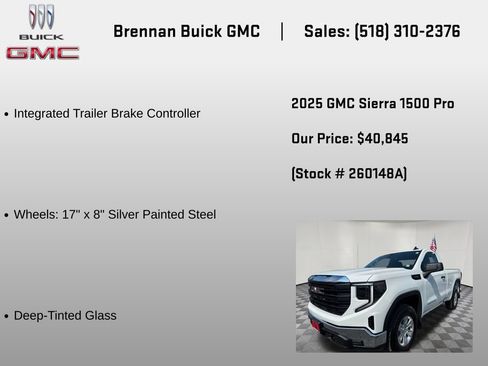 Certified 2025 GMC Sierra 1500 Pro w/ Pro Value Package AWD/4WD image 30